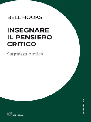 cover image of Insegnare il pensiero critico